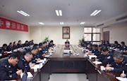 李忠到武陵公安分局开展集体警示谈话