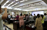市委办：道德讲堂话廉洁
