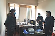 驻市财政局纪检监察组：督导保障服务工作  慰问坚守人员