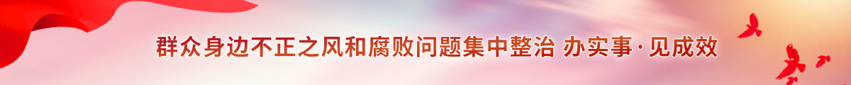 群众身边不正之风和腐败问题集中整治 办实事·见成效