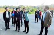 罗翠林调研黄土坡村乡村振兴建设工作