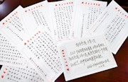 第十党支部：开展抄读《习近平谈治国理政》第三卷书法比赛鉴赏活动