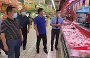 保供稳价抗疫情，驻市商务局纪检监察组在行动
