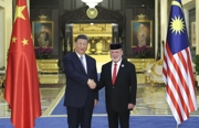 习近平会见马来西亚最高元首易卜拉欣