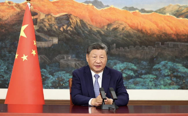 习近平在联合国气候变化峰会发表视频致辞