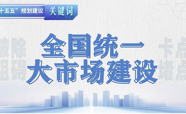“十五五”规划建议关键词丨全国统一大市场建设