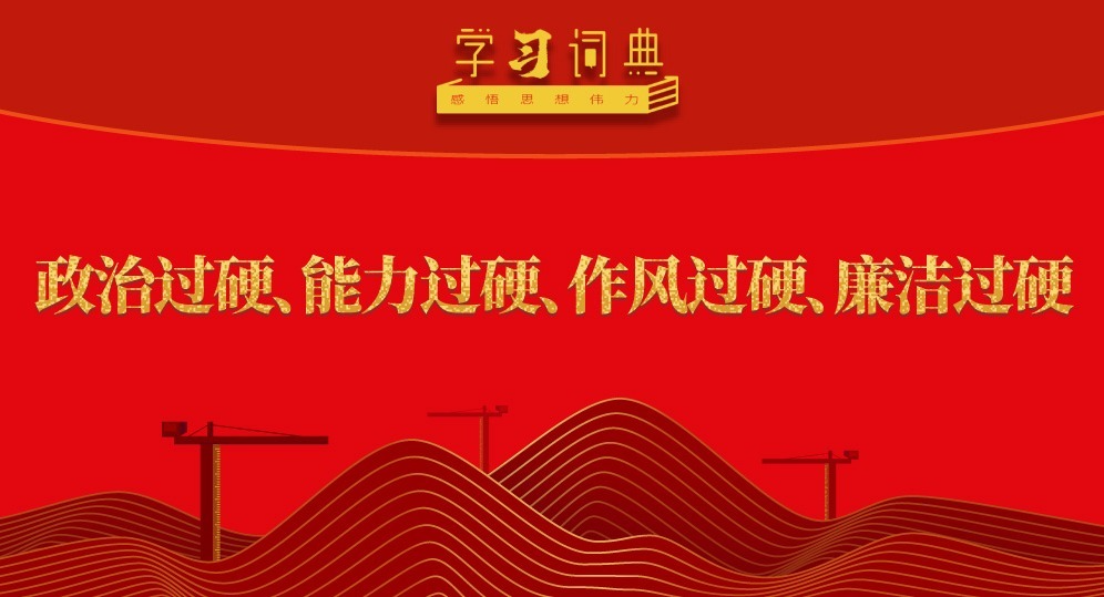学习词典·五次全会丨政治过硬、能力过硬、作风过硬、廉洁过硬