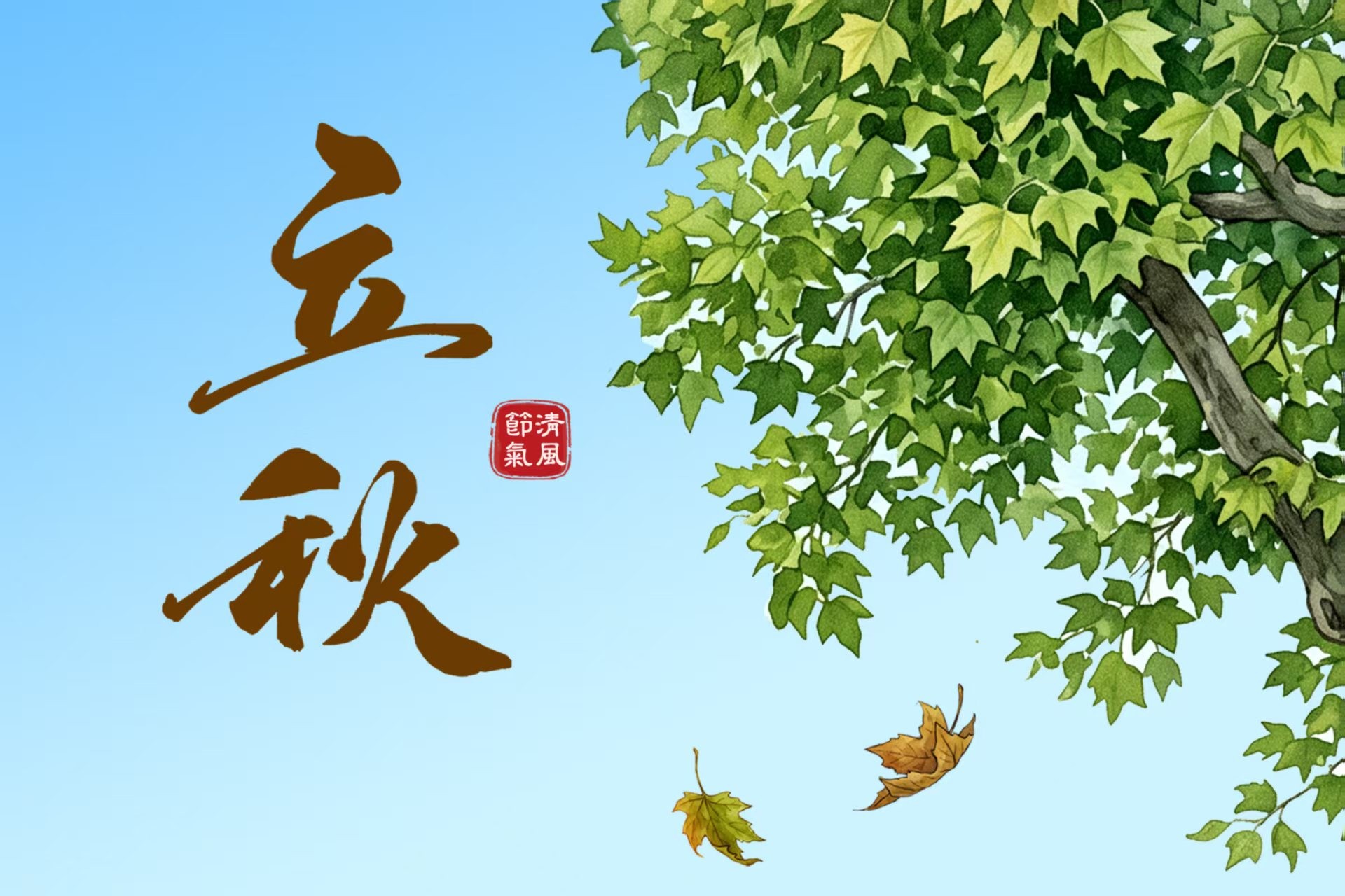 今日立秋：一叶知秋意 两袖拂清风 | 清风·节气